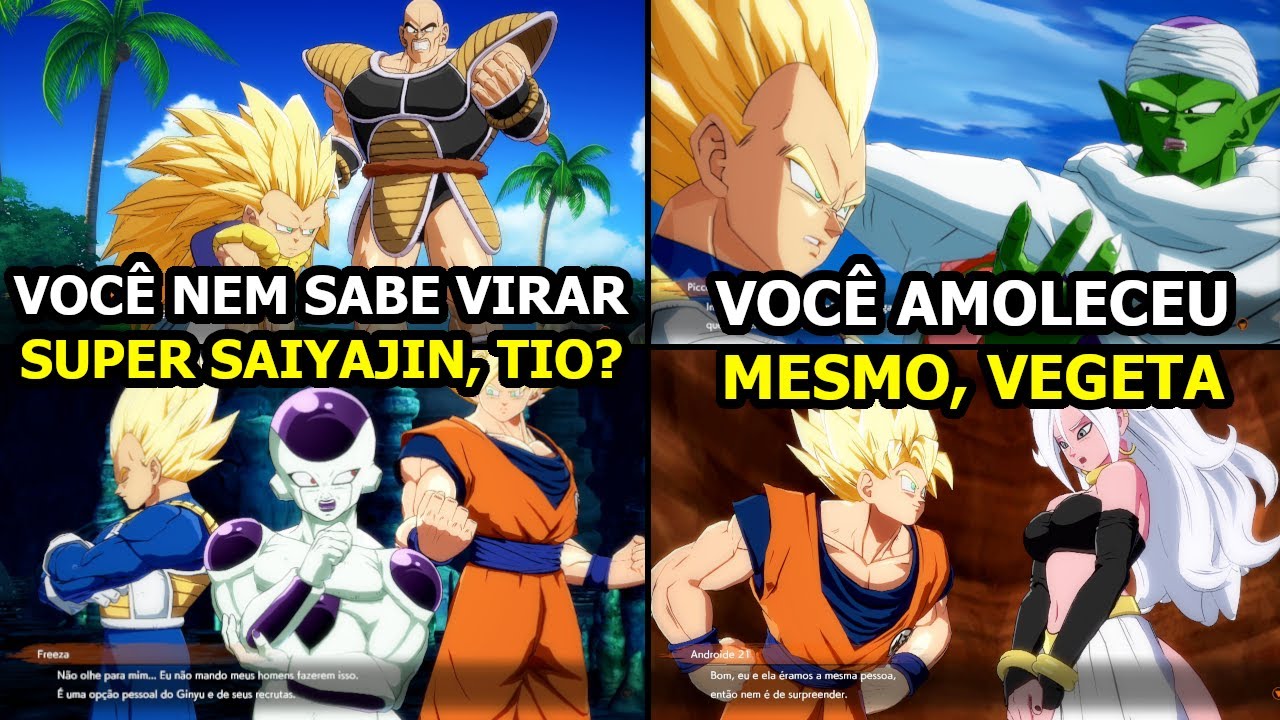 AS MELHORES INTERAÇÕES DE DRAGON BALL FIGHTERZ #4 [PT-BR]