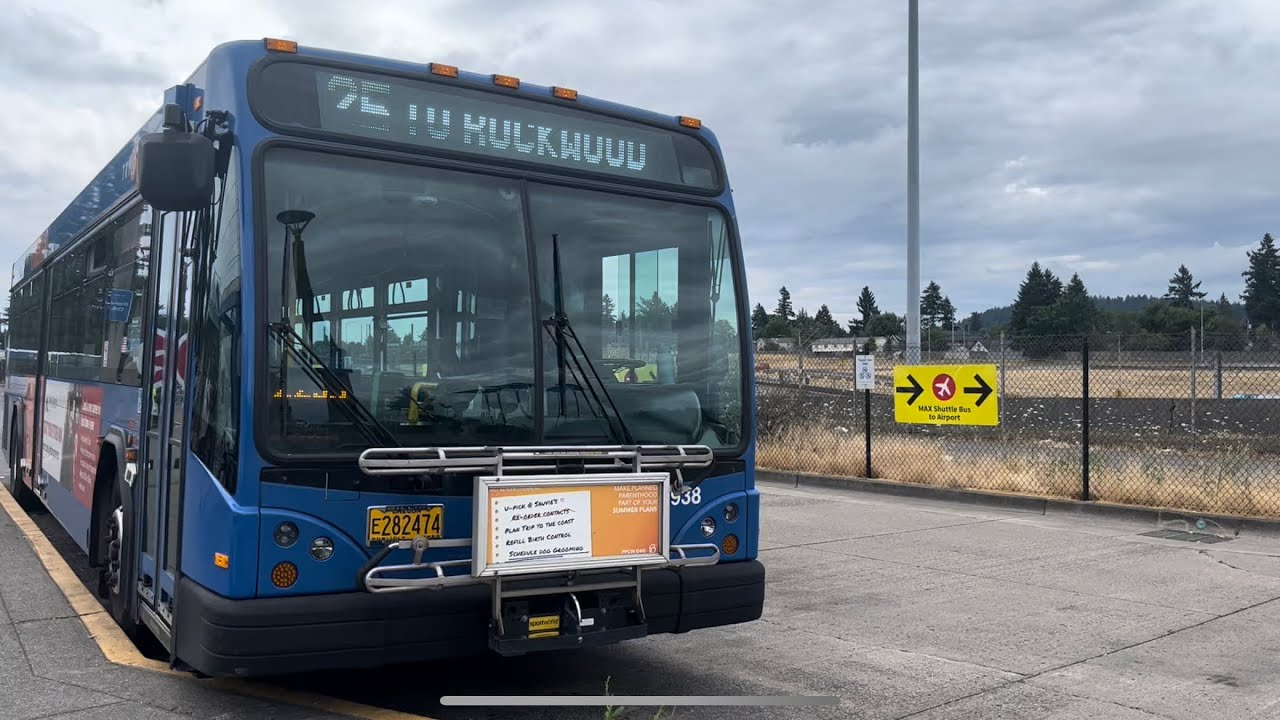 Trimet line 81 Gresham TC to TRI Park TC full ride!