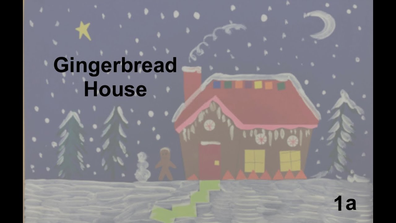 Gingerbread House 1a