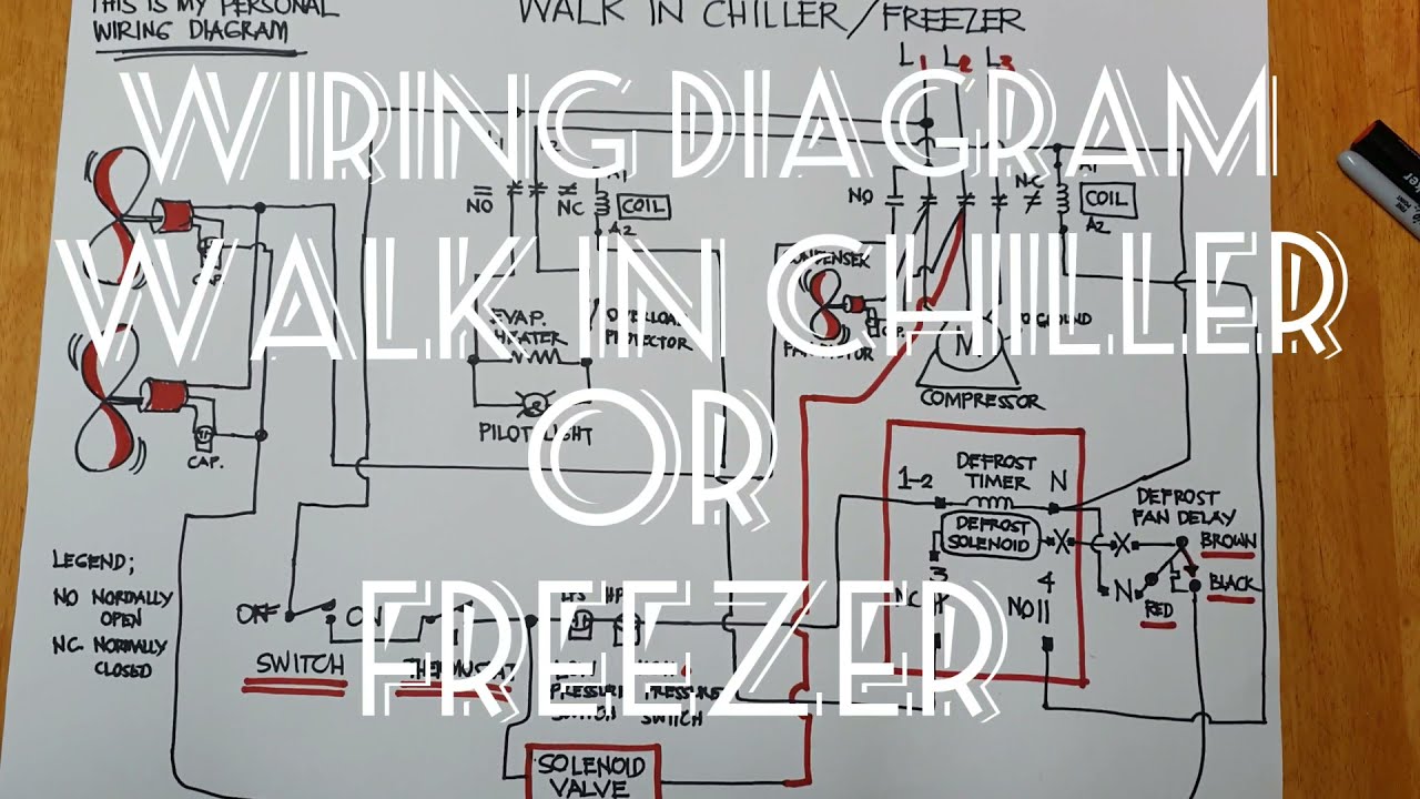 walk in chiller / freezer wiring diagram @yourkakuza
