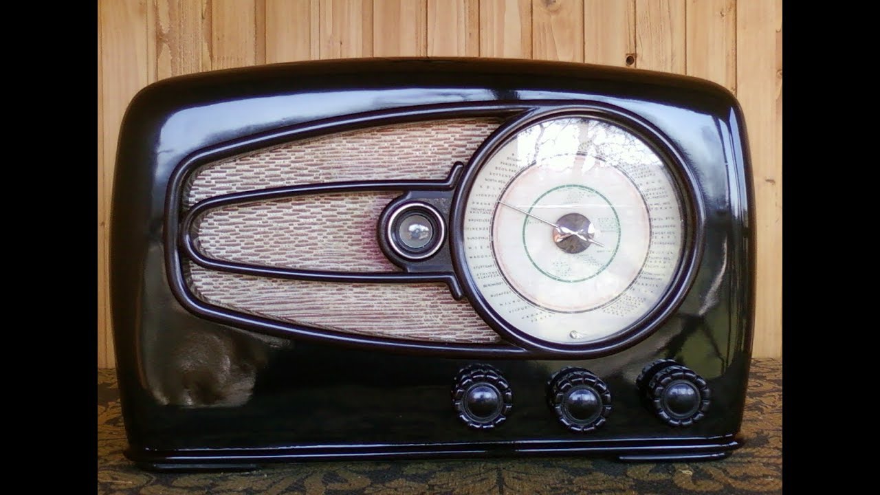 Tube radio VEF MD 39, 1939. //  Старий ламповий радіоприймач ВЕФ МД 39. 1939 рік