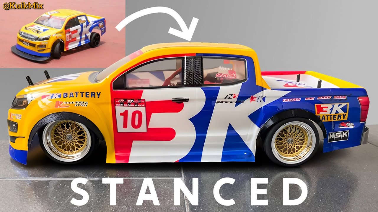 RC Toy Upgrade: How to Change Rims & Make It Stanced!