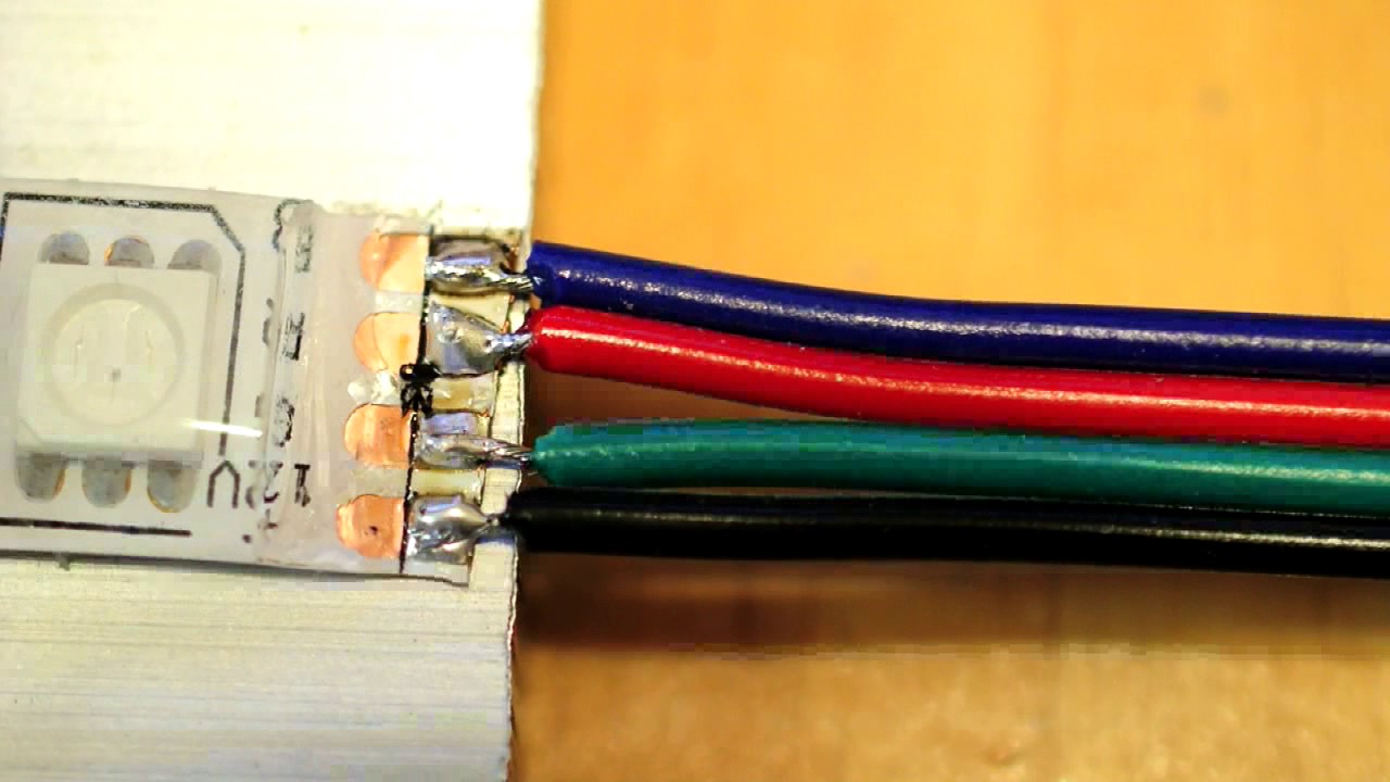 Making waterproof LED Strip Connections - Updated.