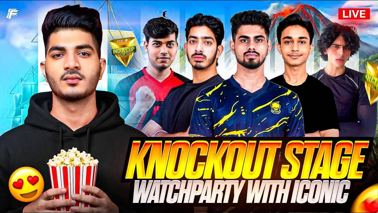FFMIC LEAGUE STAGE WATCHPARTY BY ICONIC  DAY 1     #freefire  #iconic  #teamelite