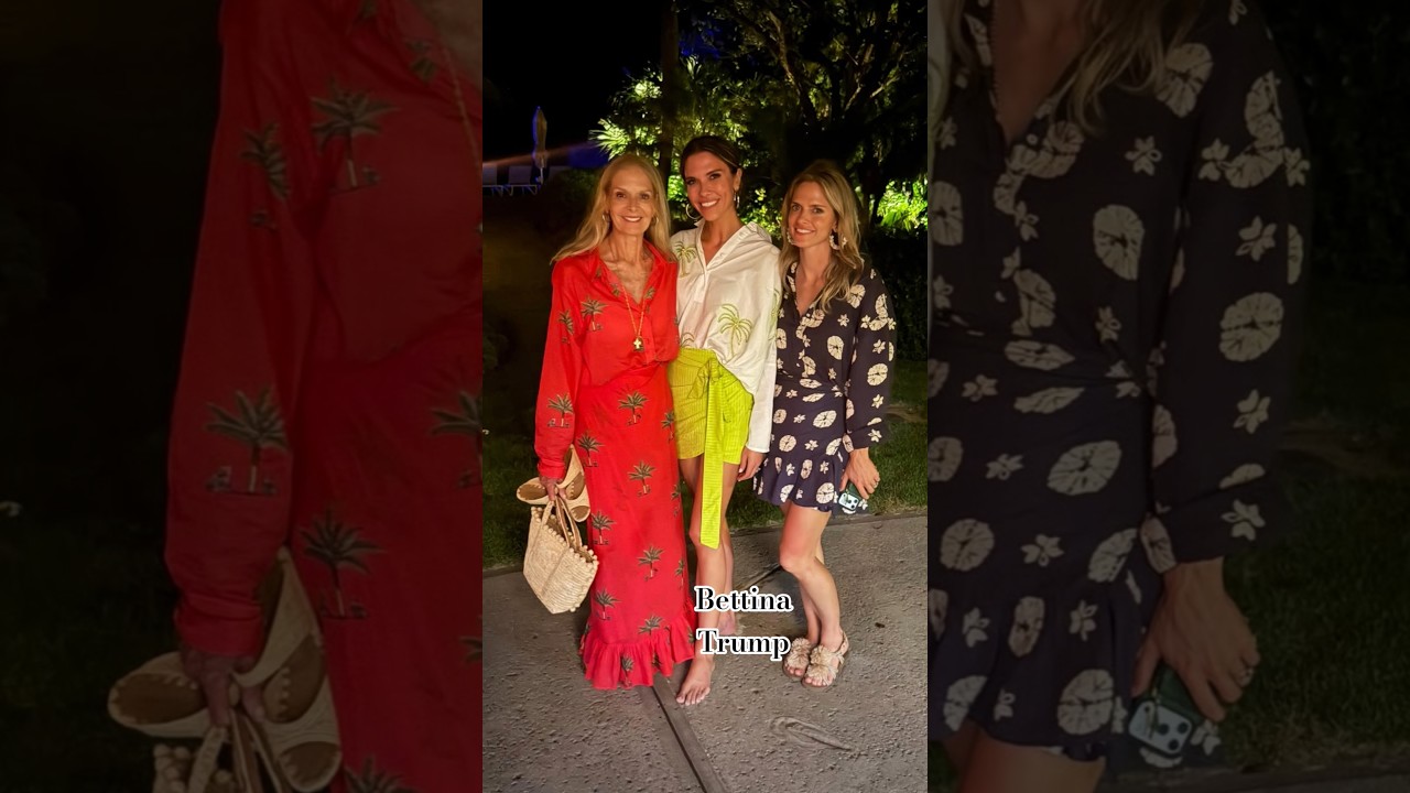 Love, Joy, and Forever: Donald Trump Jr. Marries Bettina Trump 🤍🌊🥥🌴🐚🪸🪼
