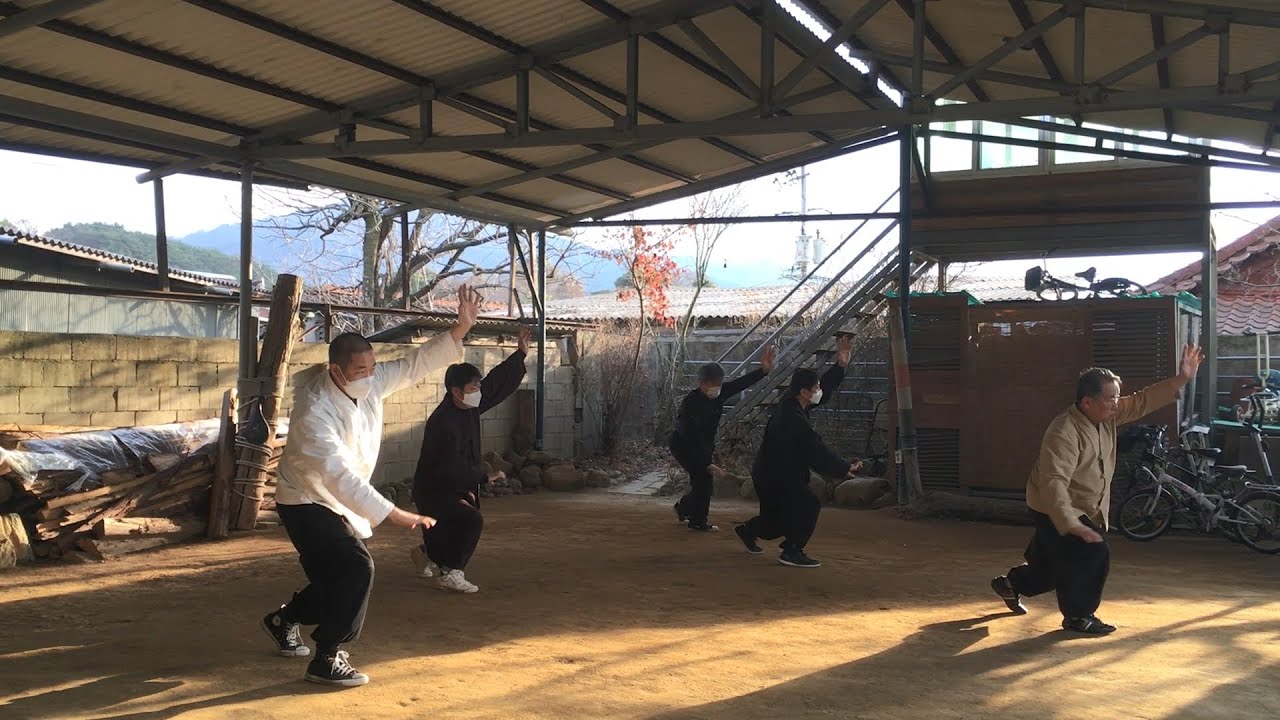 [056] 육태안 선생 '기천일수(氣天一手)' 수풀이(1/2) Grandmaster Yook Tae An's Kicheon Lesson 'Ki-Cheon-Yil-Soo' (기천문)