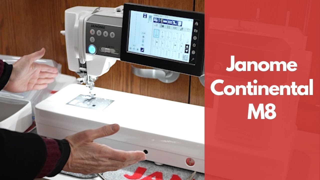 Why the Janome Continental M8 is a Game-Changer for Sewists & Quilters