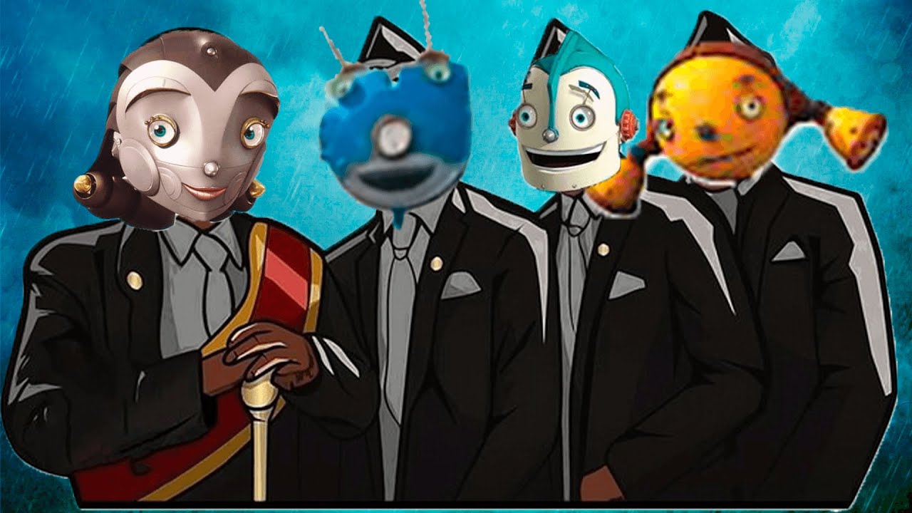(COVER) - ROBOTS COFFIN DANCE ON FUNERAL MEME | ASTRONOMIA SONG