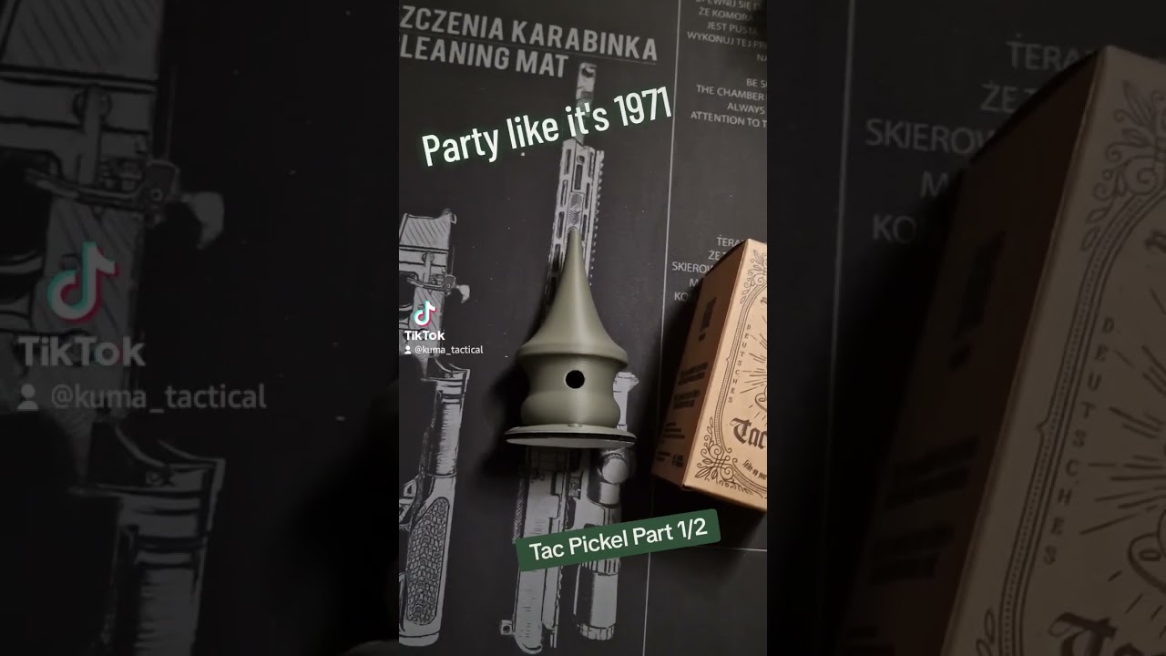Der Tac Pickel macht aus jedem Helm ein echtes deutsches Orginal