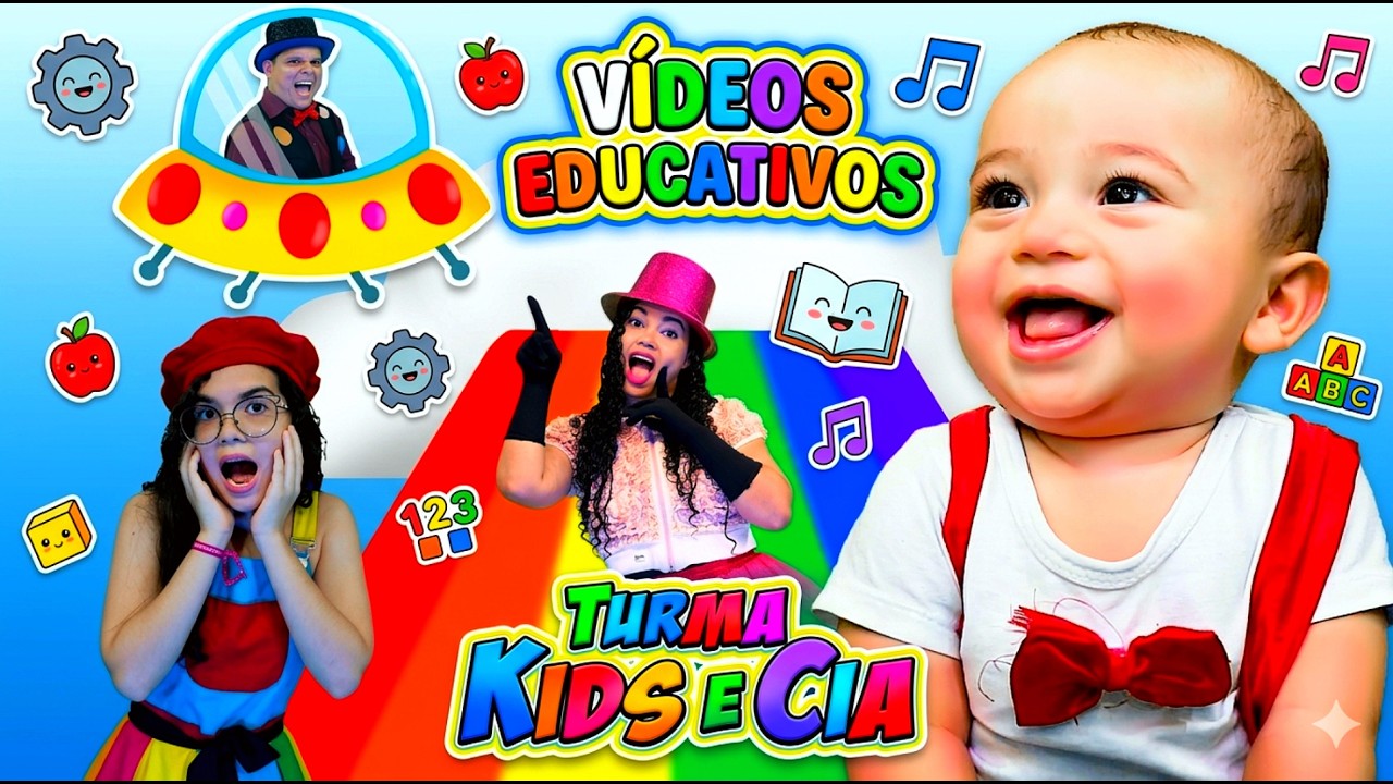 MELHORES VÍDEOS EDUCATIVOS INFANTIS  - Mini Kids