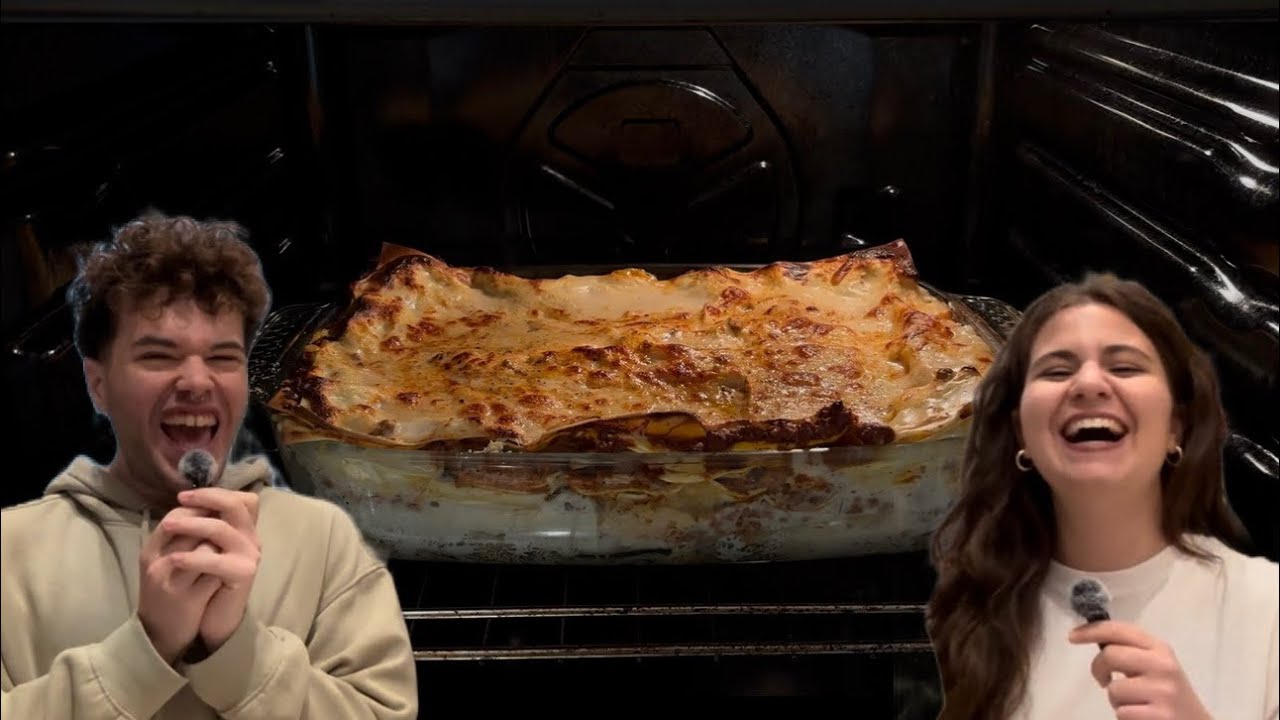 amo facciamo la lasagna AL SUS con chiara (tragicomico)
