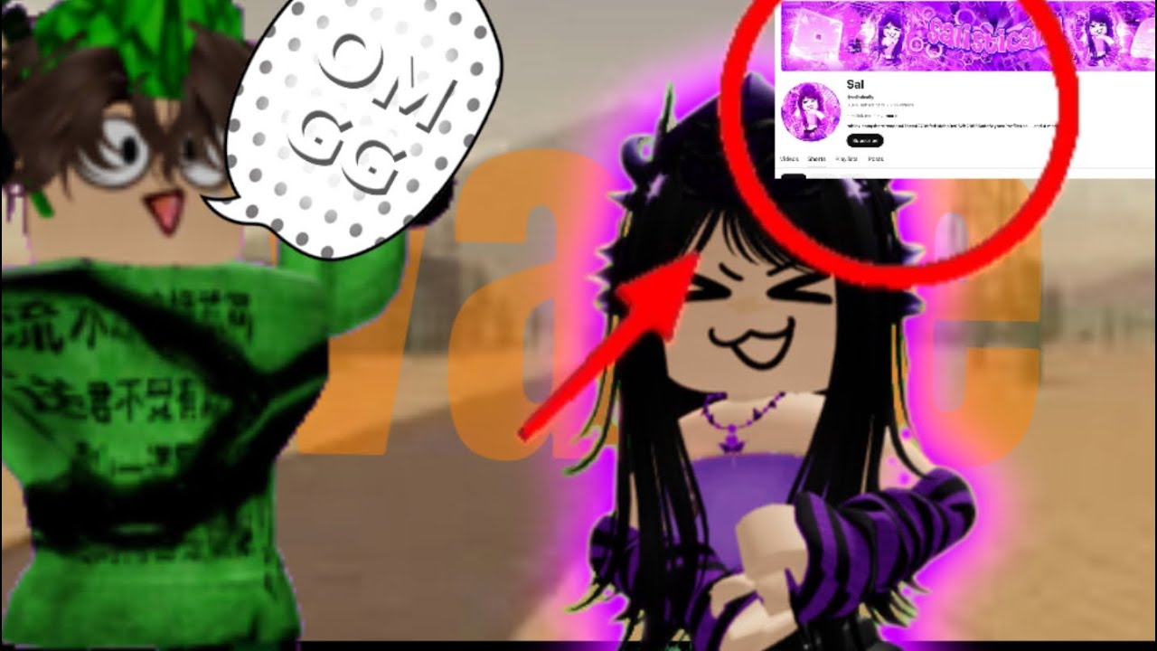 I met @salistically  ? #roblox #salistically #omgg