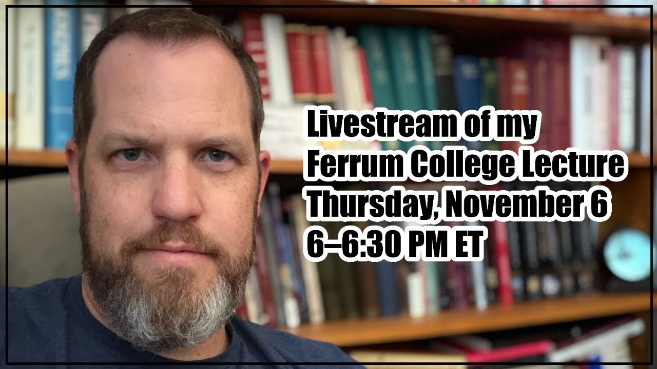 Ferrum College Lecture Livestream
