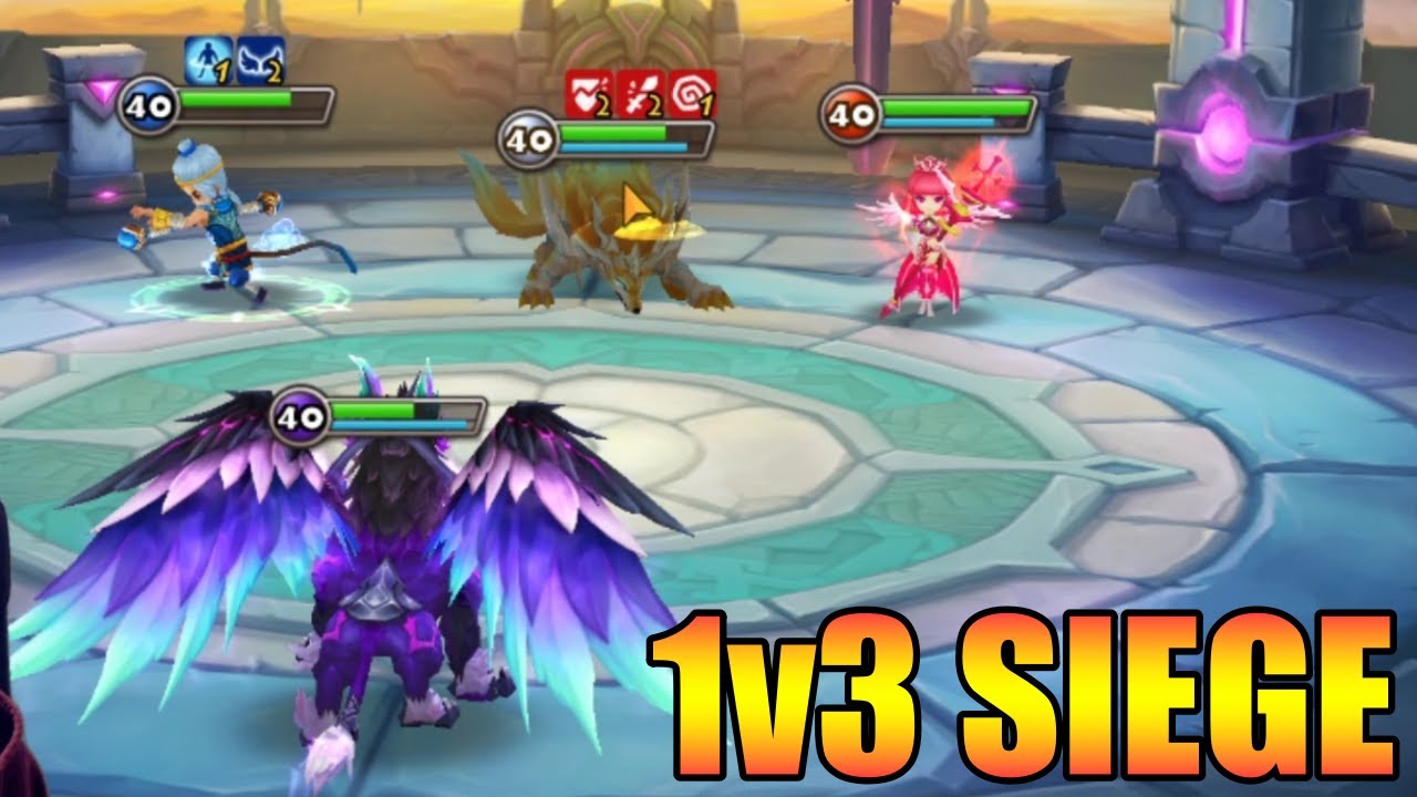 Varus actually did a 1v3 WHAT?! - Summoners War