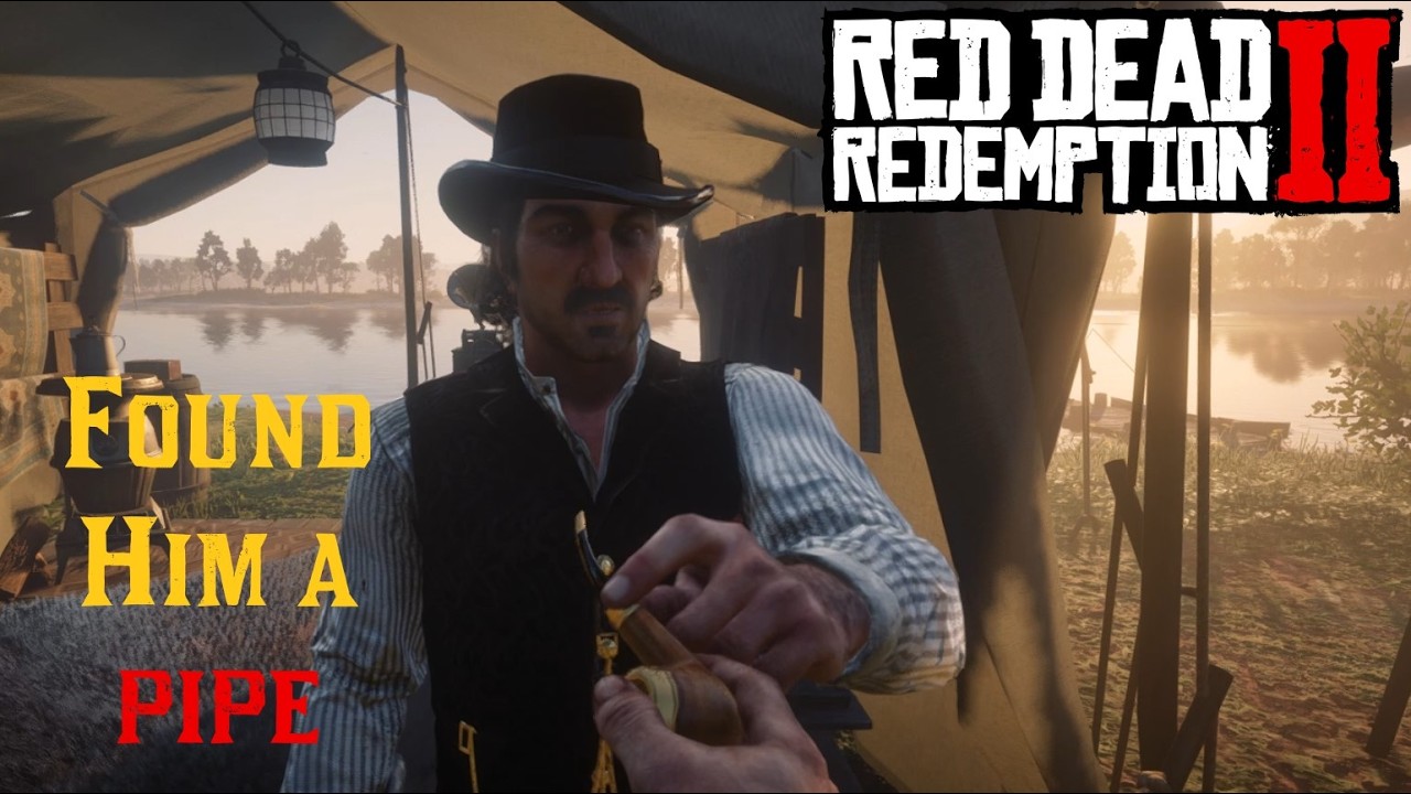 This Camp Moment Leads Arthur to One of RDR's Dangerous Secret   How to get the Pipe for Dutch