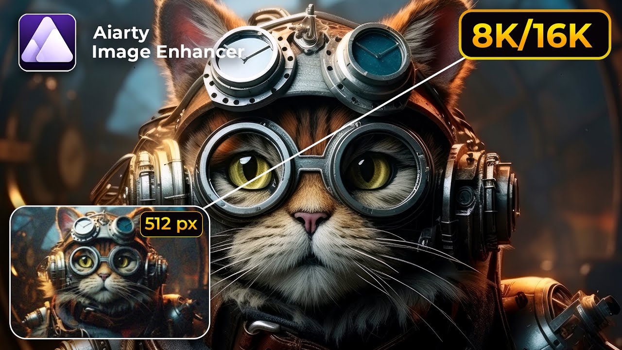 Aiarty Image Enhancer: Unlock 8K/16K Quality, Enhance Details, Remove Blur & More!