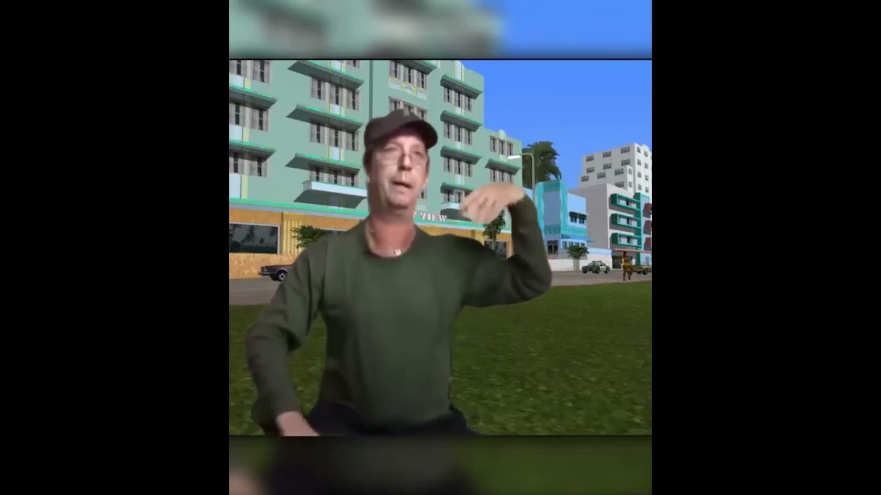 Peter Capusotto versión GTA Vice City 🌴 #gta #petercapusotto #humor