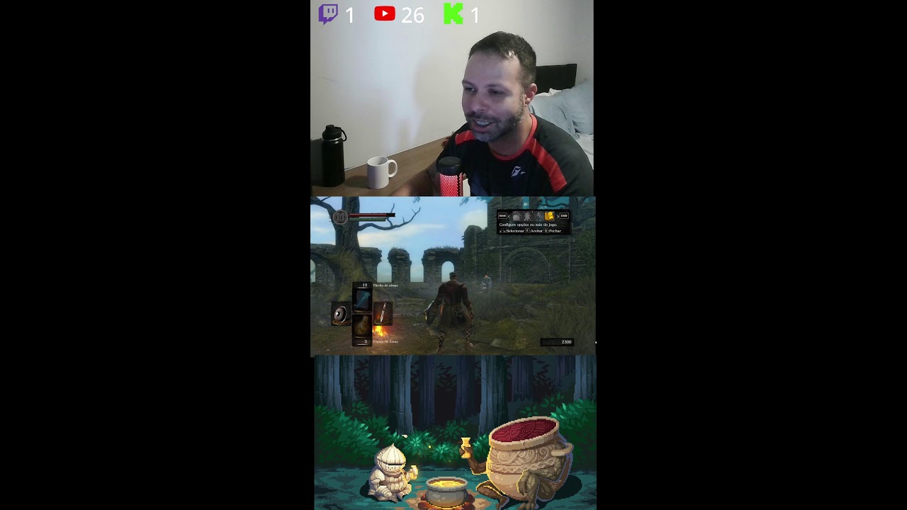 Dark Souls 2 AO VIVO | Soulslike Raiz Pra Fãs de Elden Ring