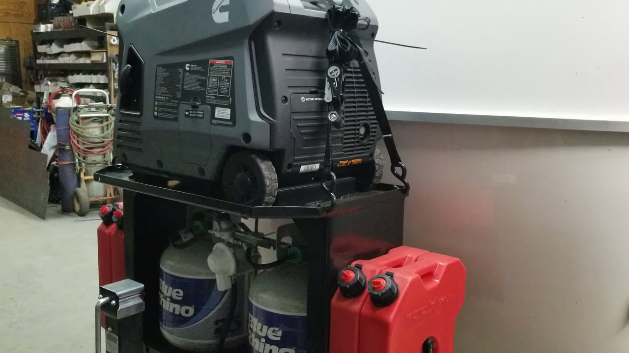 Casita Storage propane generator Cabinet