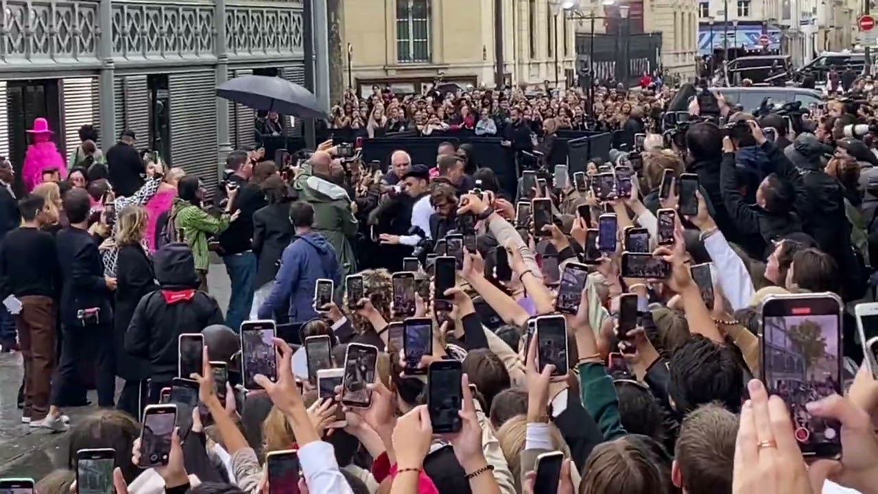 Zendaya at Fashion show Valentino #zendaya #like #shorts #viral #views #newyork #subscribe #paris #￼