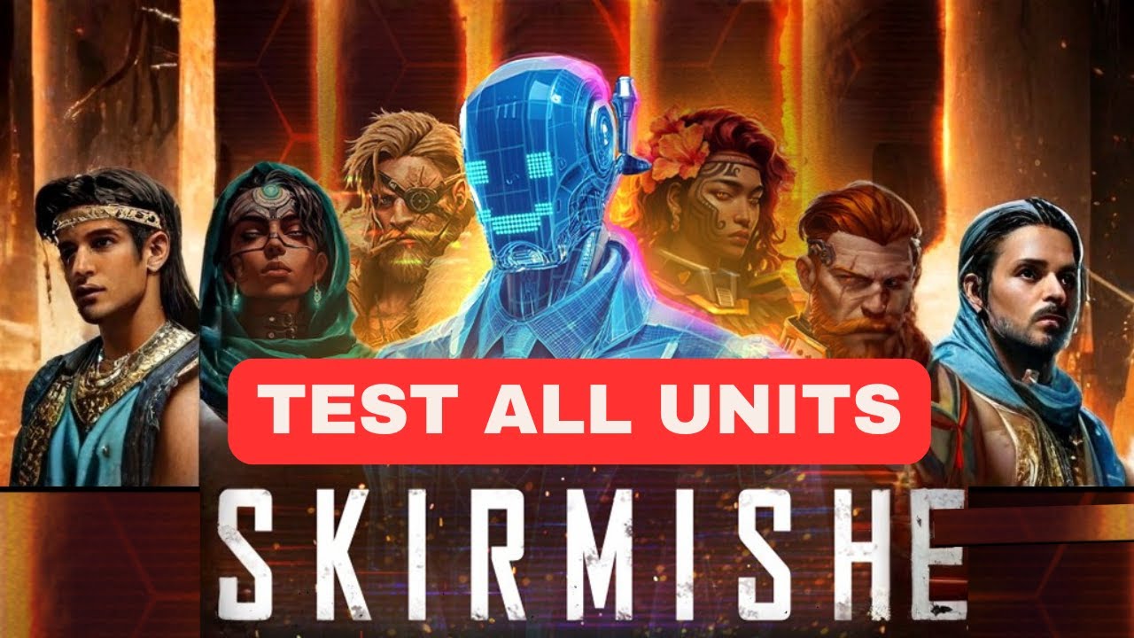 war commander skirmish test units