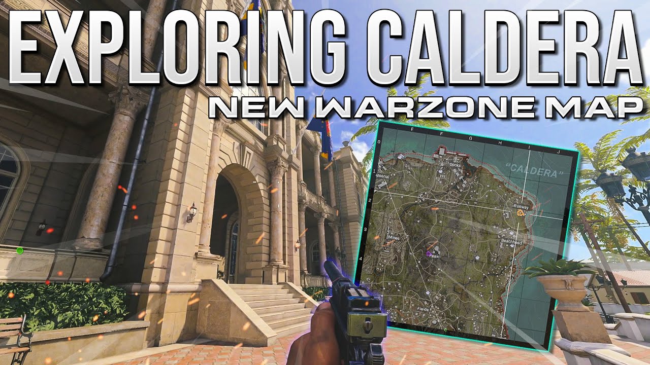 Exploring NEW Warzone Pacific Map Caldera!
