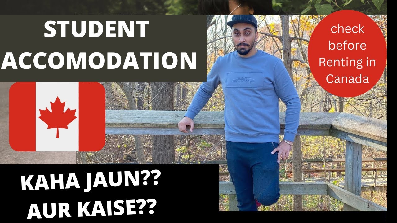 How to find Student accommodation in Canada/ Sharing Room for rent / Students Rooms /INDER CANADA
