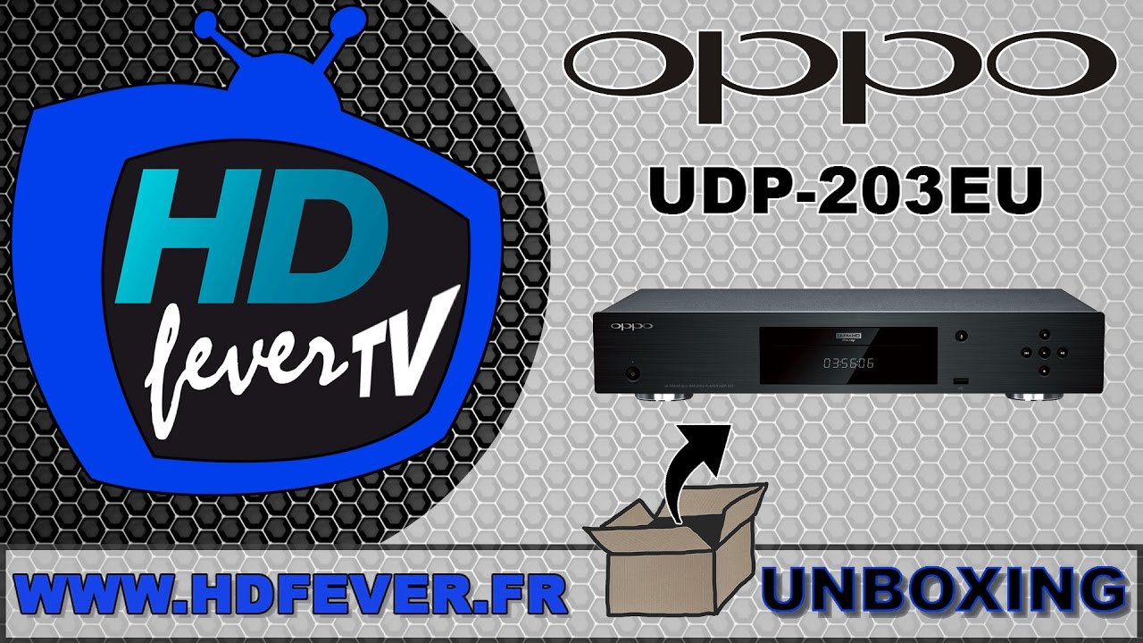 HDfever OPPO UDP-203EU UNBOXING