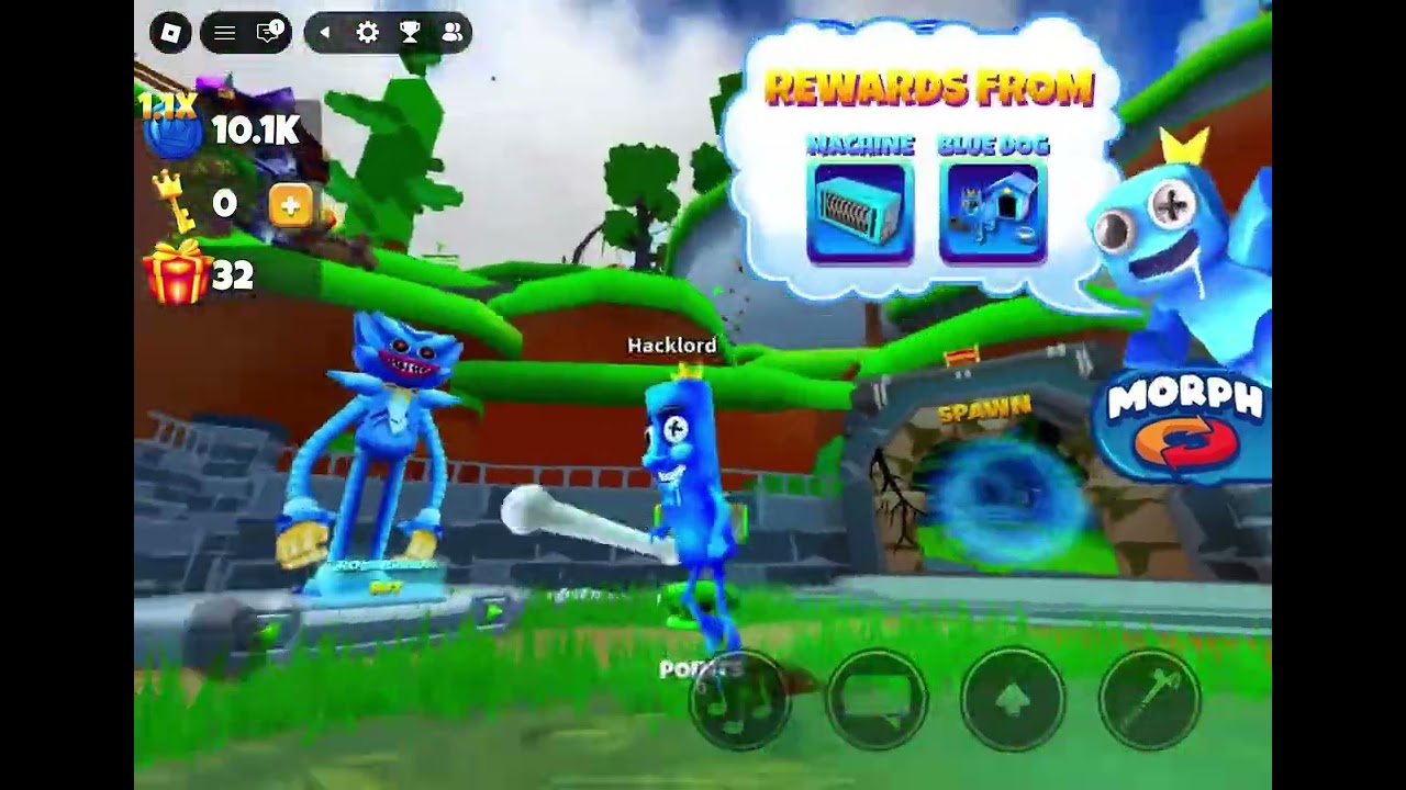 Playing morph ￼world once again ￼
