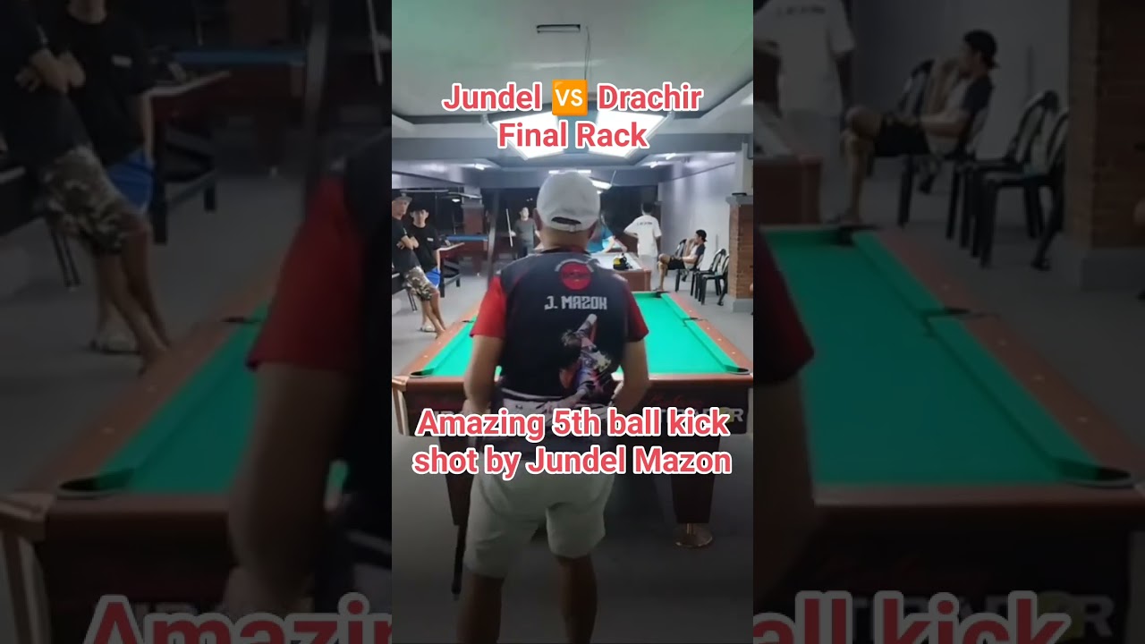 Jundel Mazon🆚Drachir Mauricio #videoviral #videos #videoshort #billiards #billiards #9balls #pool