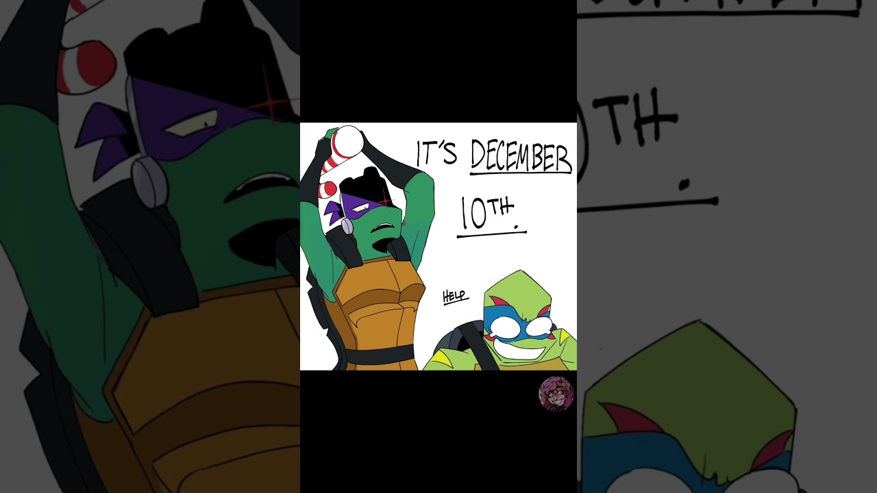 &laquo;Ди! Это Рождество!!&raquo; (РОЖДЕСТВЕНСКИЙ СПЕЦВЫПУСК!!🎄) ||ROTTMNT COMIC DUB!|| #riseofthetmnt #tmnt