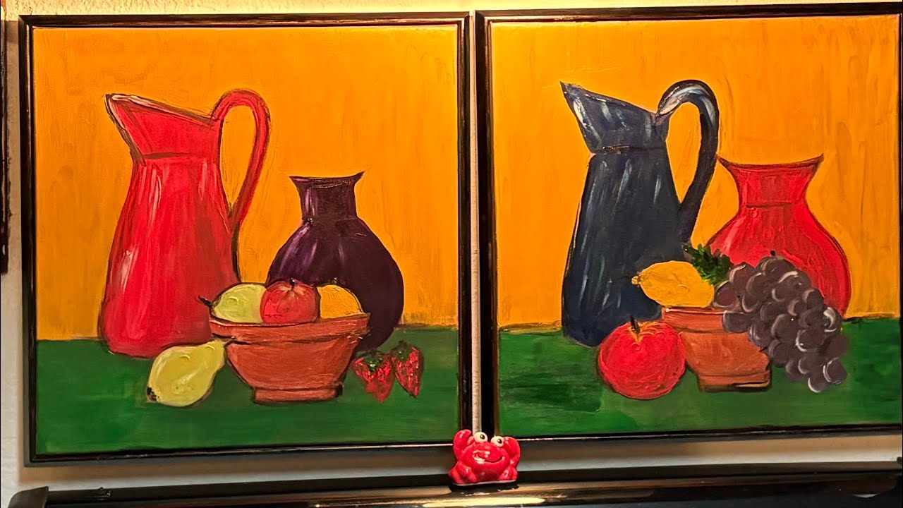Kitchen Art - Overpainting 