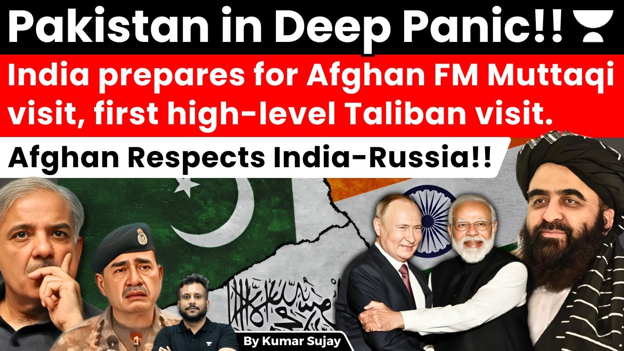 Pakistan Shocked!! India seeks UNSC travel ban waiver for Taliban FM first time visit to India.