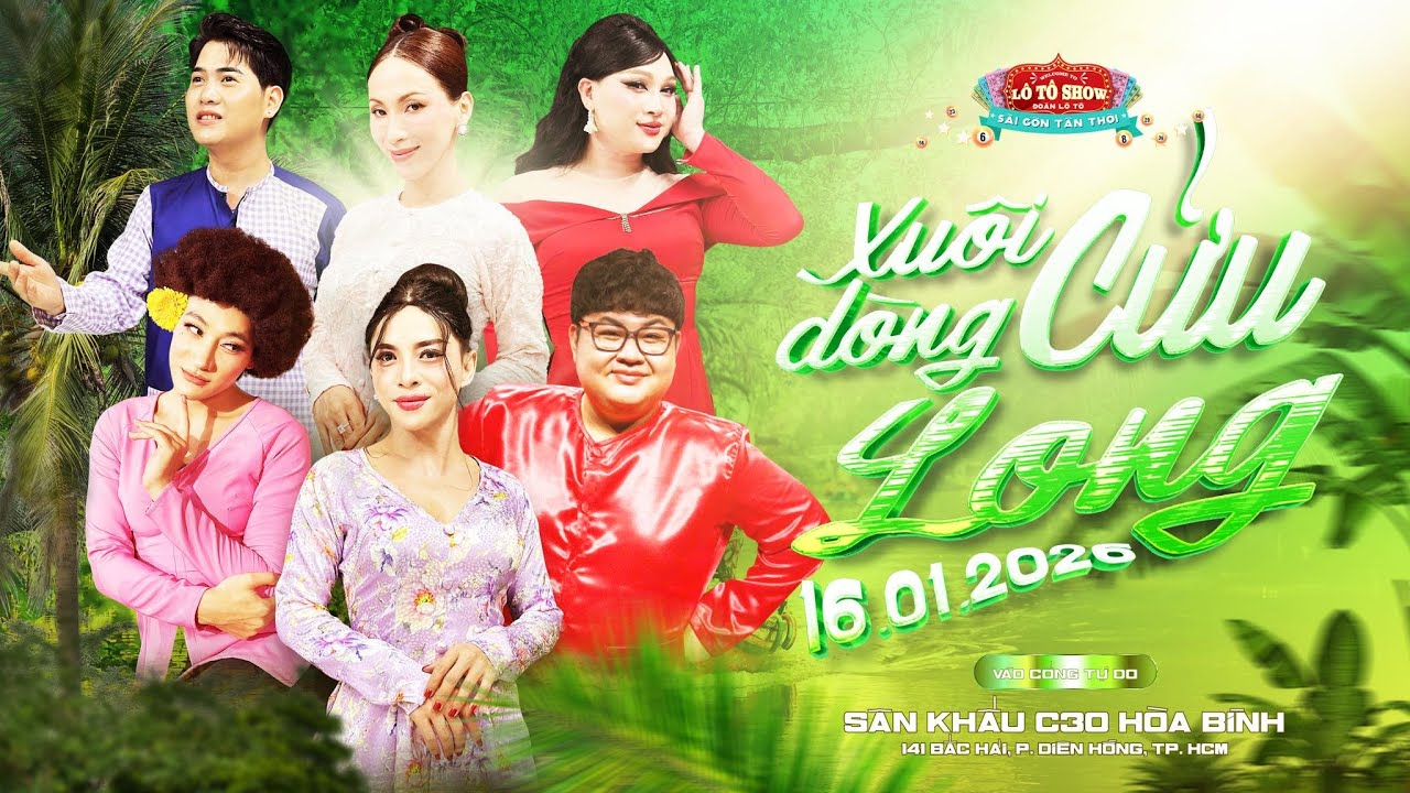 [ LIVE ] XUÔI DÒNG CỬU LONG | ĐOÀN LÔ TÔ SÀI GÒN TÂN THỜI
