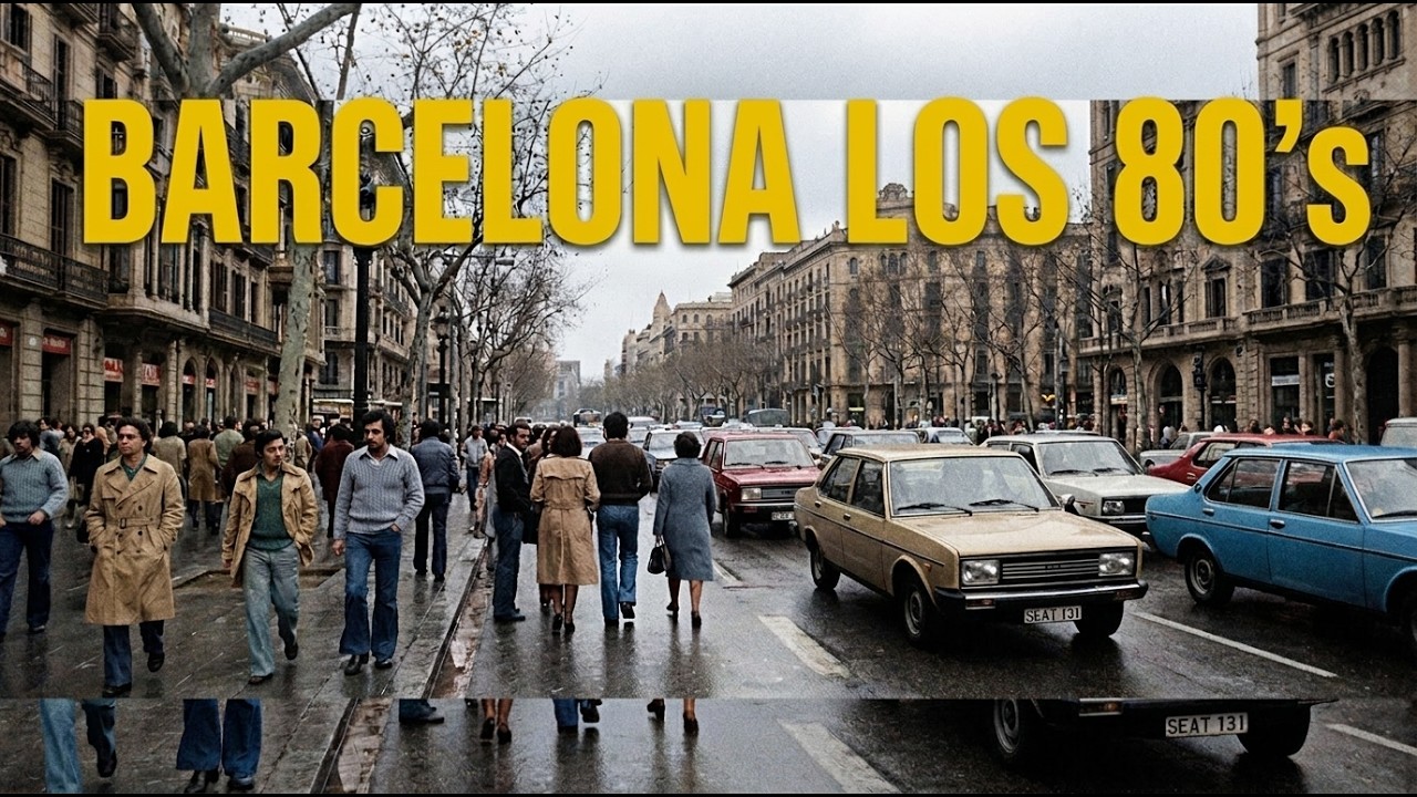 Así Era Barcelona En Los 80's | Reconstrucción con IA
