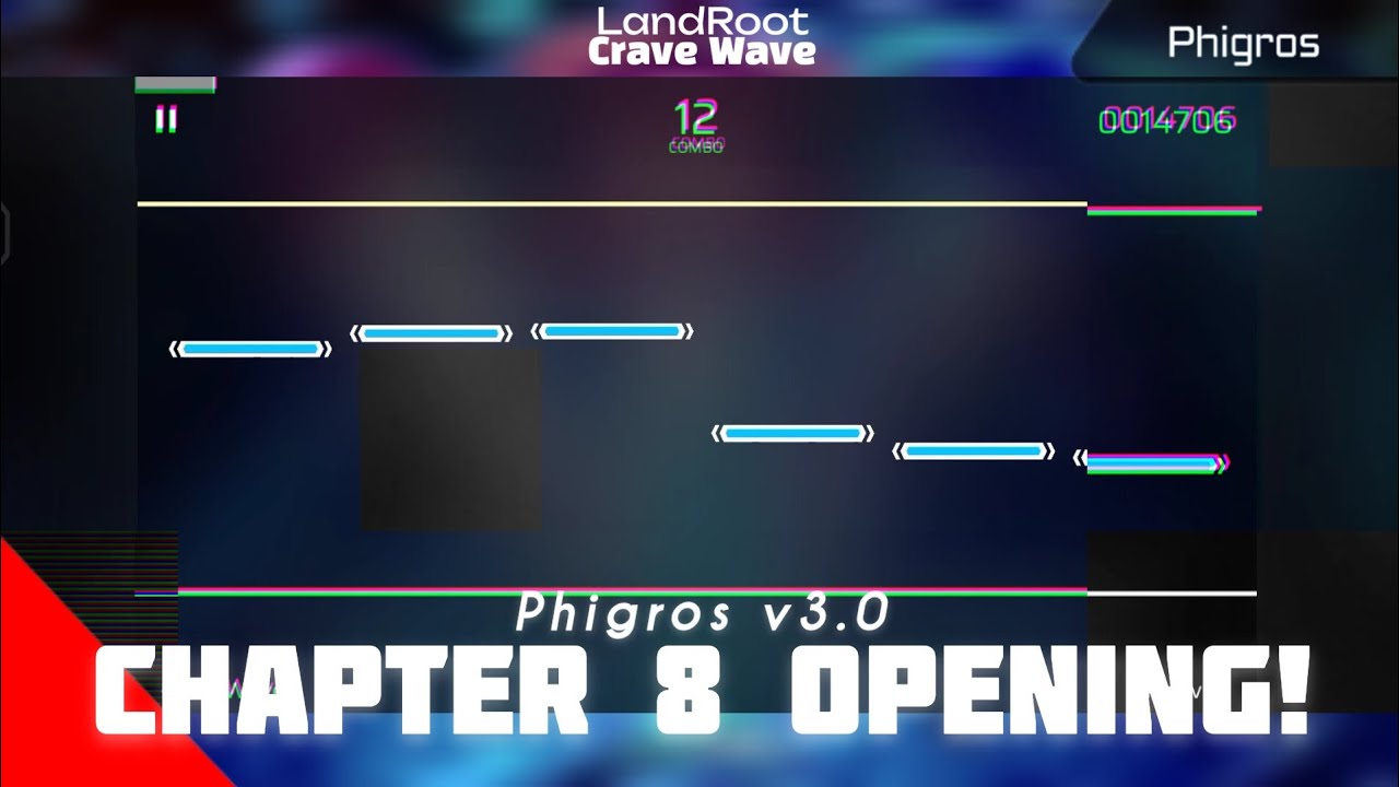 【Phigros】Chapter 8 Opening│Crave Wave (IN) ALL PERFECT