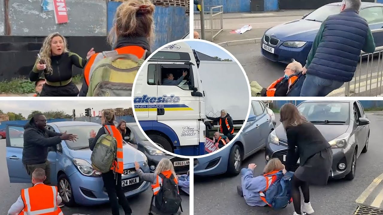 Drivers fight back against eco-protesters causing misery & disruption | LBC