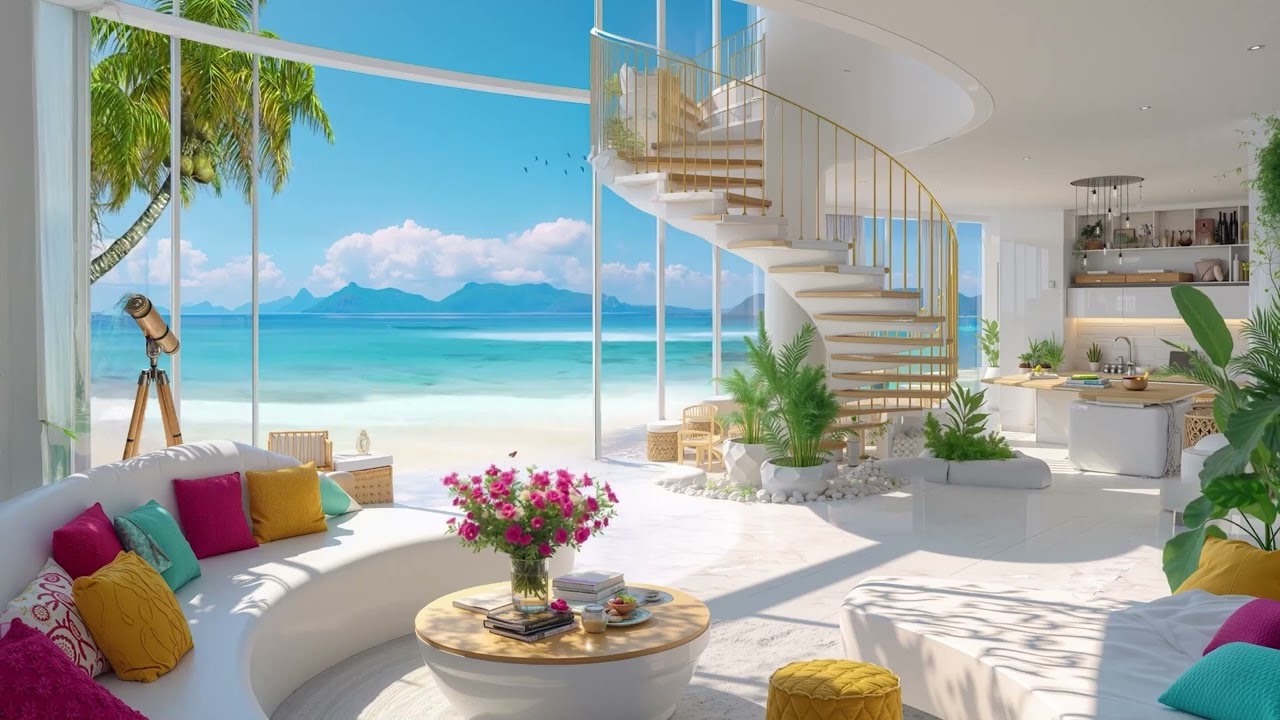 Cliffside Lo-fi: Infinity Pool & Oceanfront Dining | #LoFi #InfinityPool #OceanfrontDining 🎧