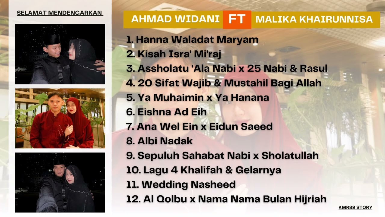 Sholawat Terbaik Ahmad Widani FT Malika khairunnisa