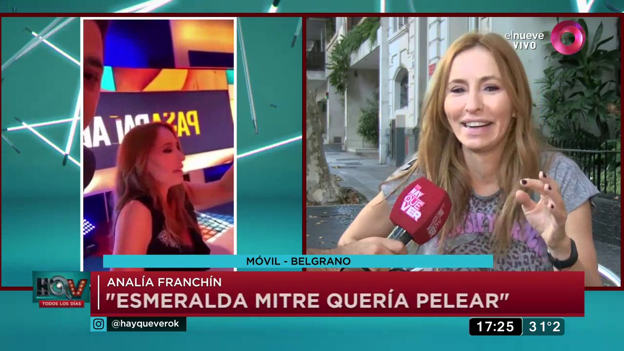 Analía Franchín rompe su silencio y arremete contra Esmeralda Mitre