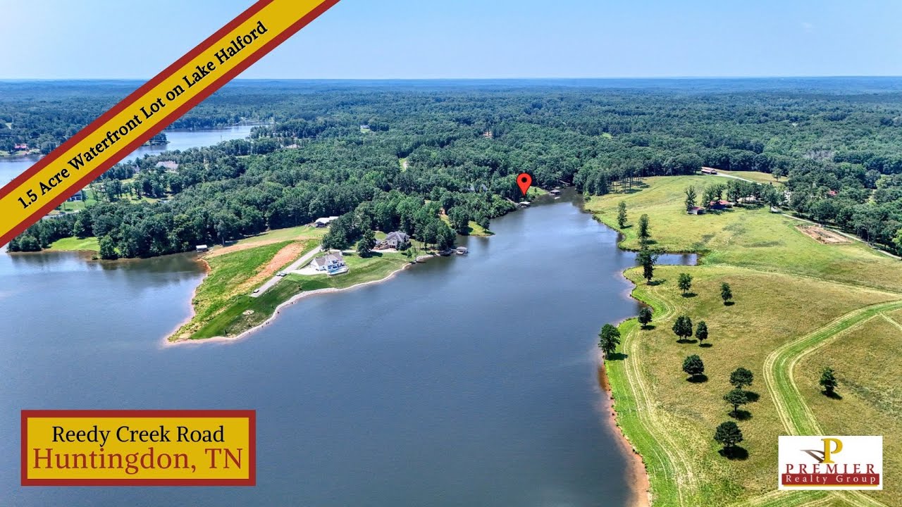 Build Your Waterfront Dream Home on 1.52 Acres | Lake Halford in Huntingdon, TN