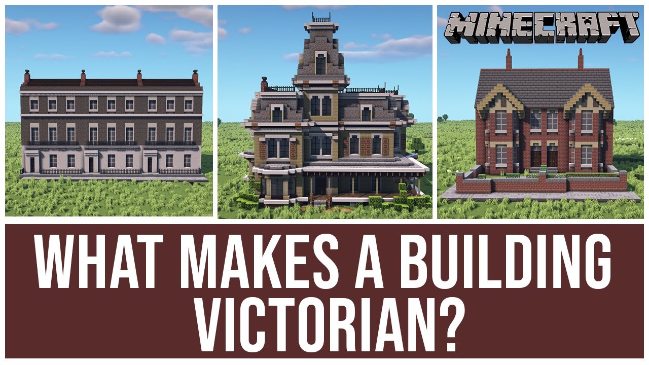 Стили построек Minecraft — дома викторианской эпохи
