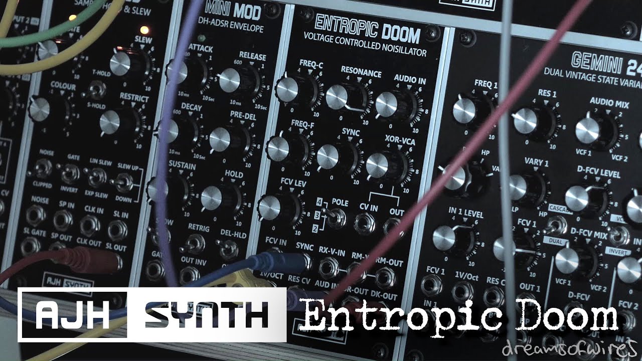 AJH Synth 'Entropic Doom' Noise Oscillator/VCO/Ring Modulator (Eurorack)