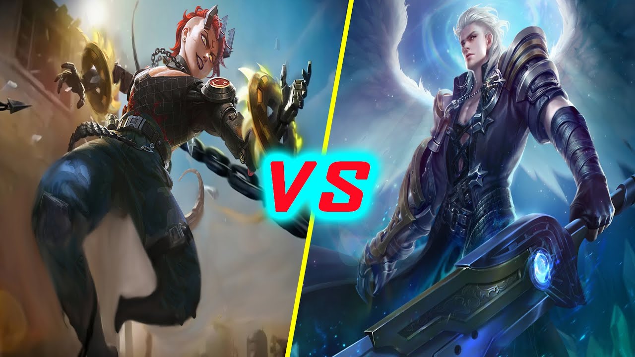 Dyrroth vs Alucard 1vs1  | MLBB
