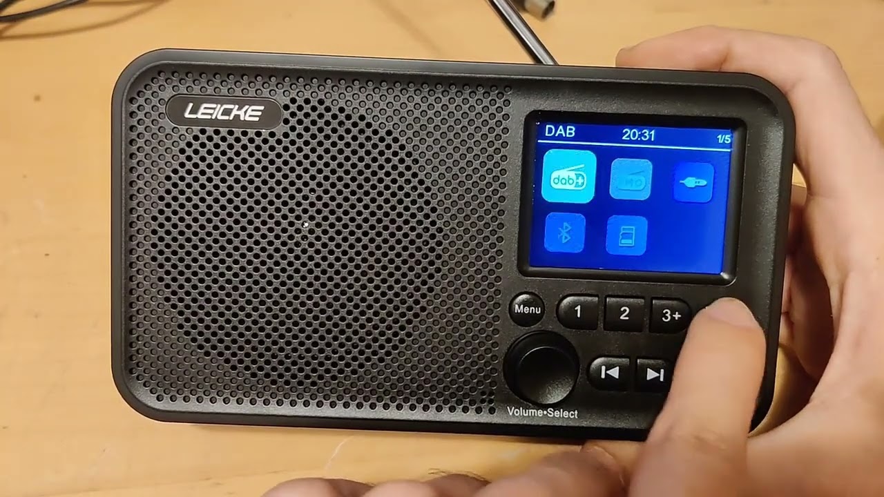 Recensione Radio da tavolo DAB+, FM, bluetooth Leicke DJ ROXXX