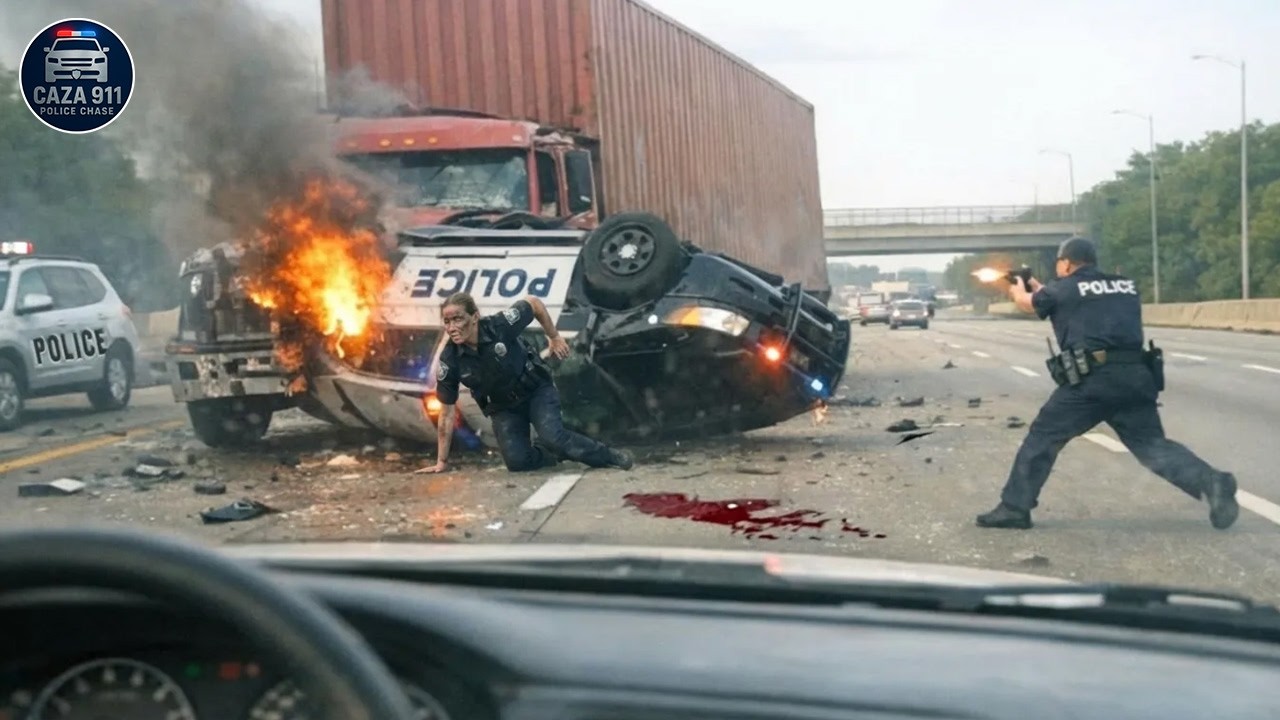 Craziest Police Dashcam Moments: High-Speed Police Chases That Ended In Tragic Crashes#4