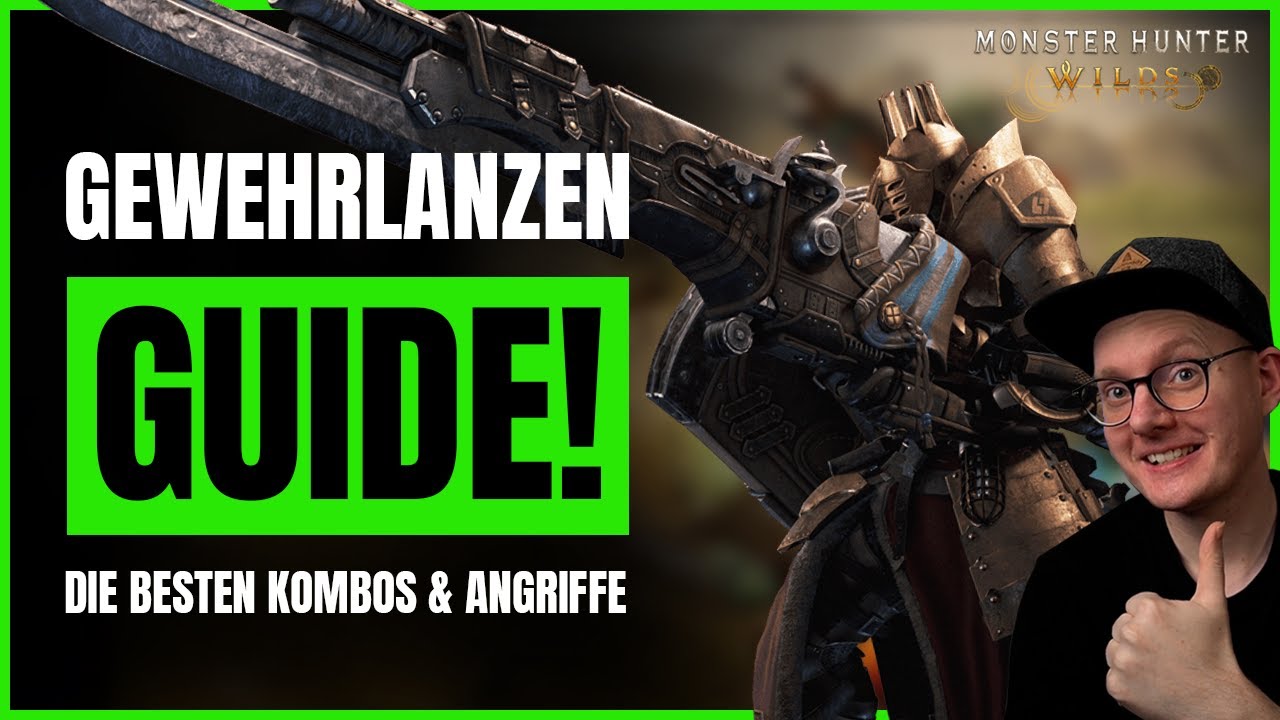 Monster Hunter Wilds Gewehrlanzen Guide Deutsch! Beste Kombos