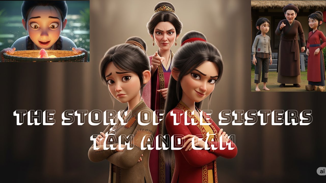 &ldquo;Tam and Cam &ndash; Vietnamese Fairy Tale ! Episode One: Tấm and C&aacute;m &ndash; Two Sisters, One Fate.  #TamAndCam