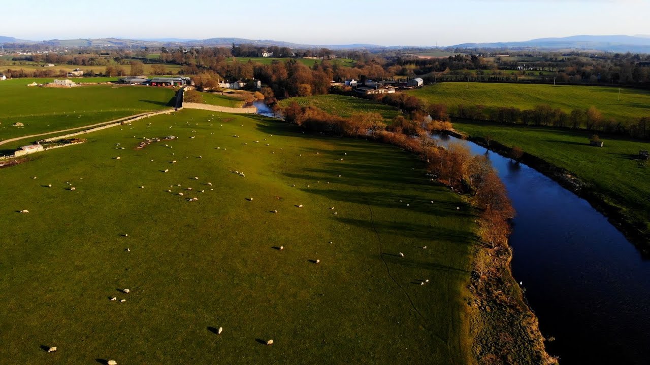 The River Slaney Co Carlow Drone Footage