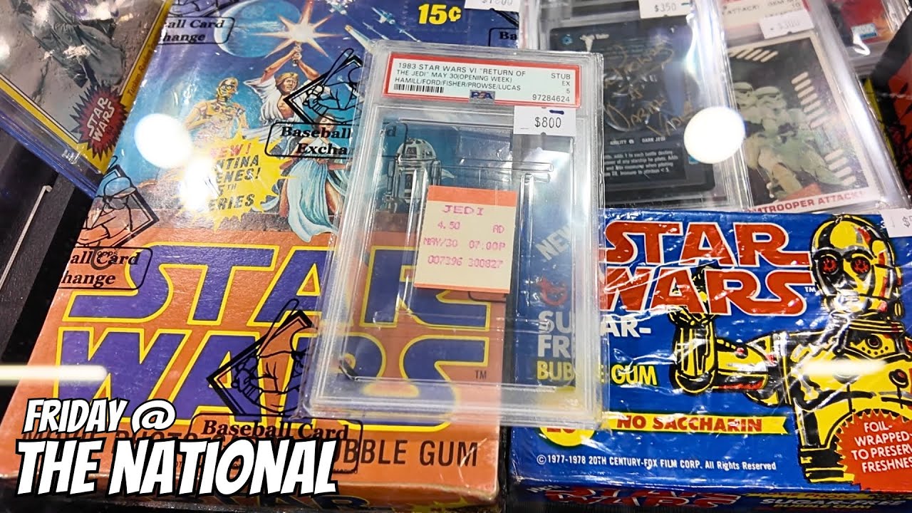 CRAZY Star Wars HUNT @ National Card Show 2025